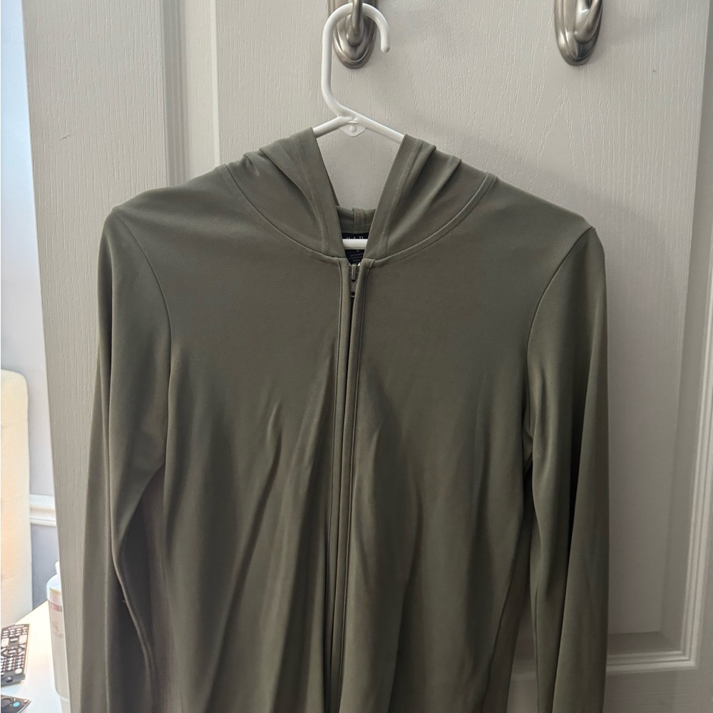 GAP green fleece hoodie | Size S